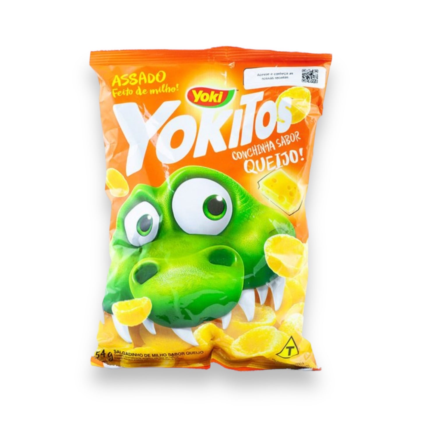 YOKI Yokitos Maissnack mit Käsegeschmack Salgadinho de Milho Sabor Queijo,54g