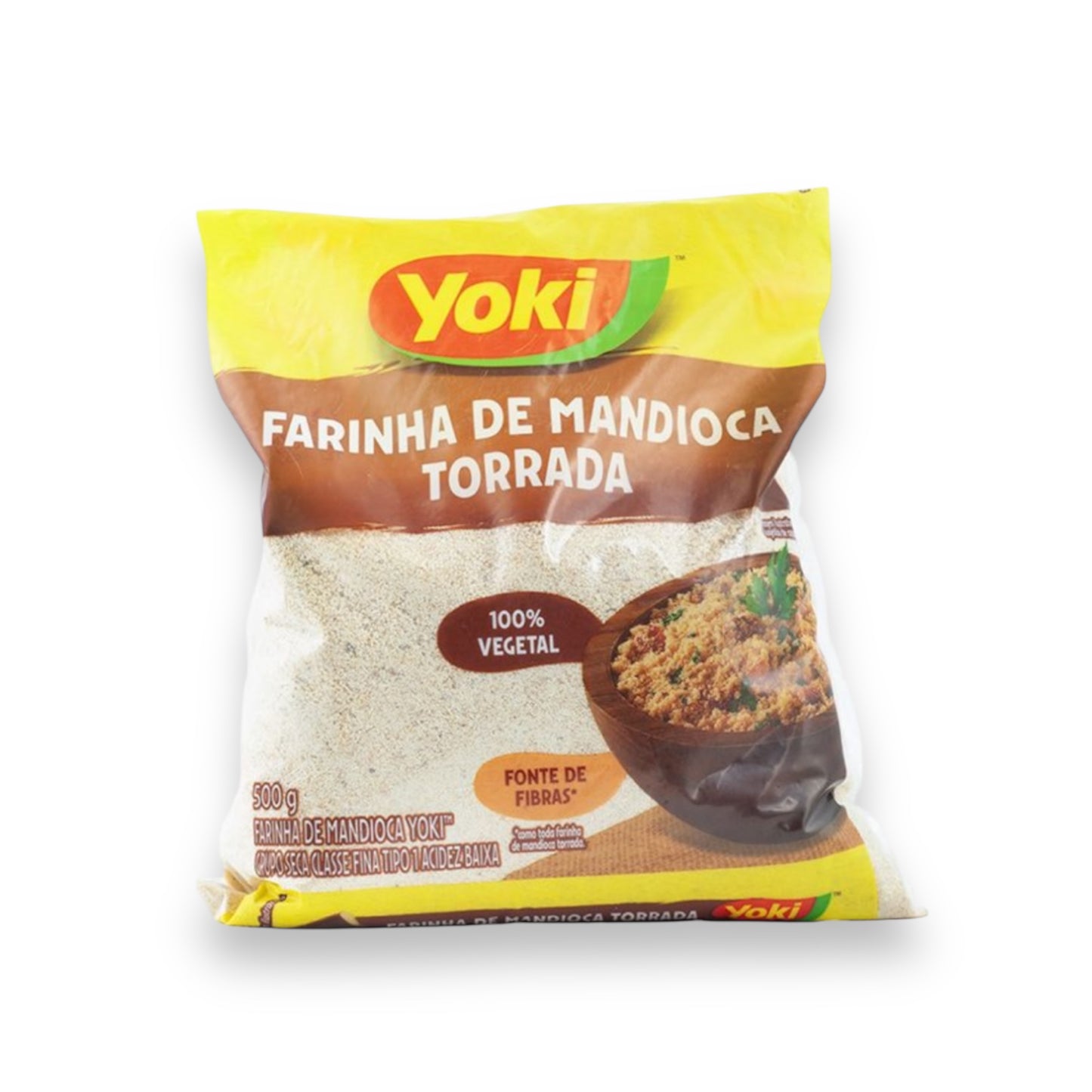 YOKI Maniokmehl, geröstet Farinha de Mandioca Torrada 500g